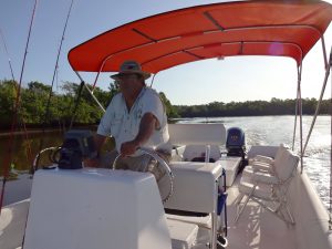 Experienced Captain Phil DeVille explores the Florida Everglades.